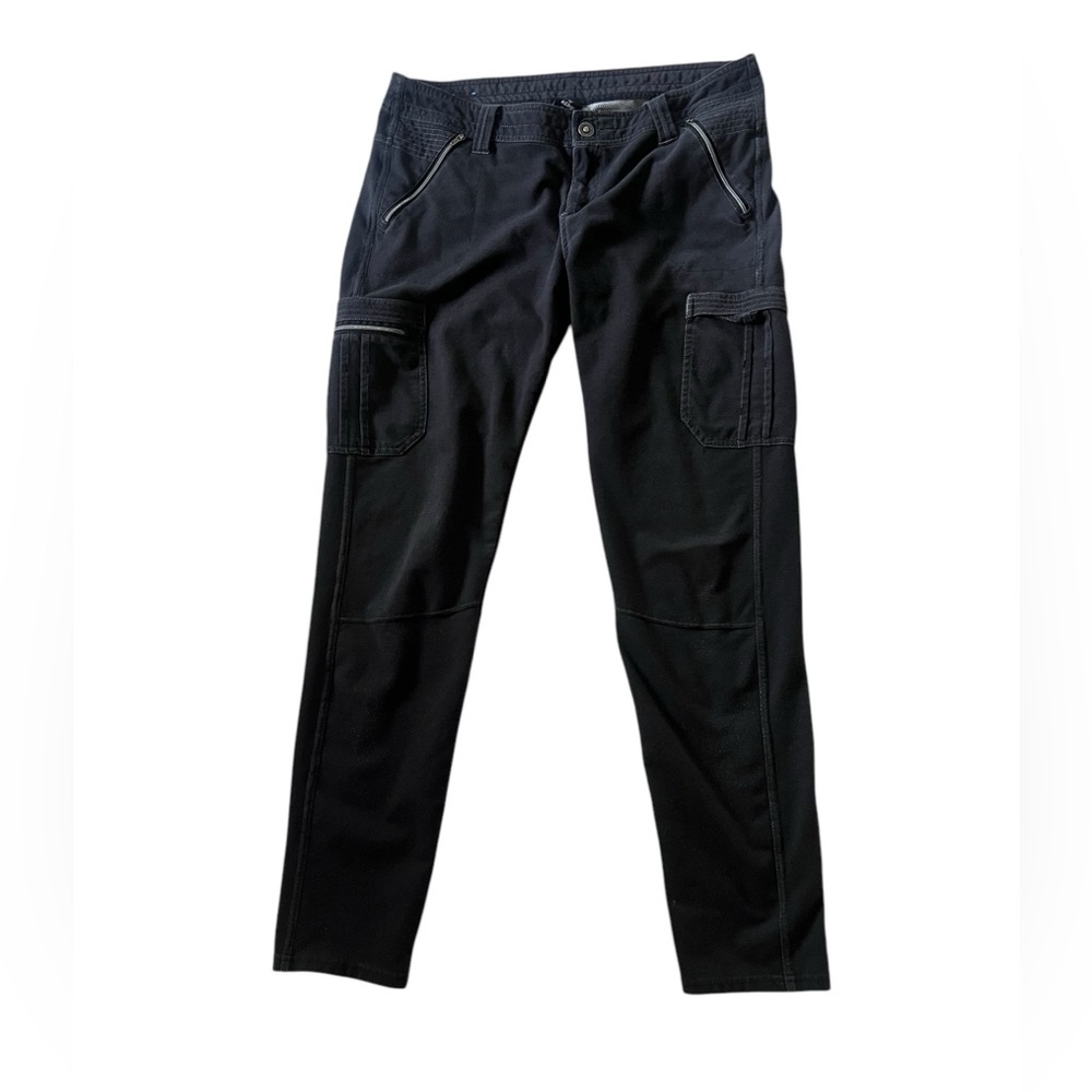 KUHL Pants Womens 12 Regular Krush Melange Knit Activewear Cargo Outdoor Hiking